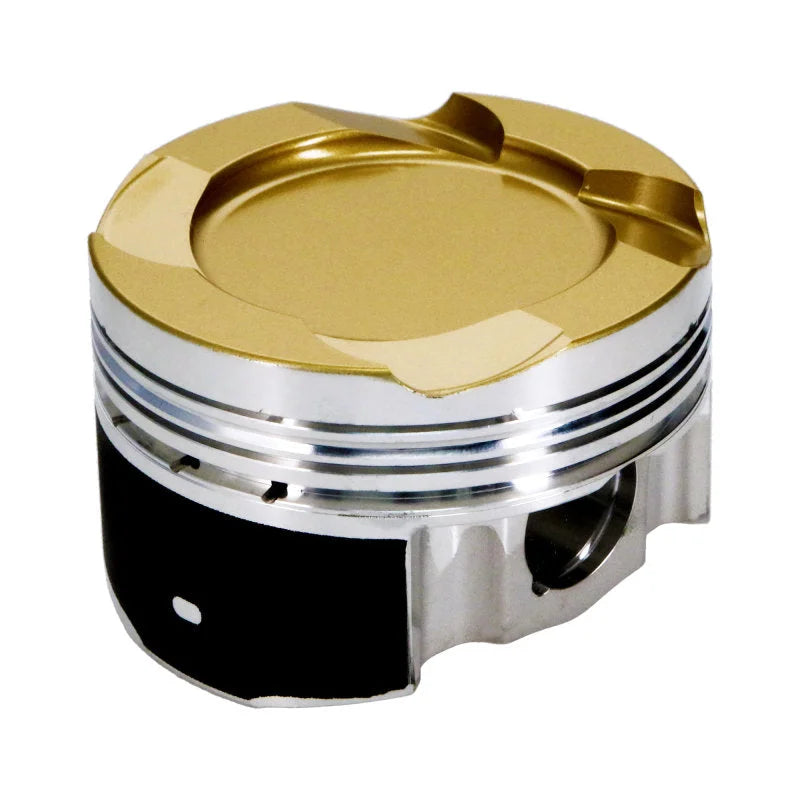 JE Pistons BMW N54B30 Ultra Series Set of 6 Pistons Inv Dome/Dish 3.327 Bore 1.244 CD 0.866 Dia - Back View