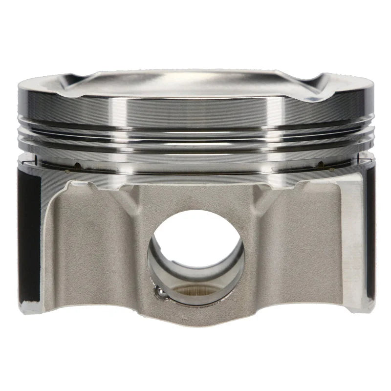 JE Pistons COSWORTH N5B 92.5mm Bore 8:1 KIT Set of 4 Pistons - Back View