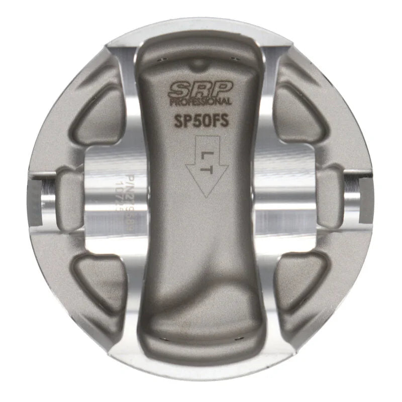 JE Pistons Chevrolet LS Gen III/IV 4.005in Bore 1.300in CH -5.00 CC Piston Set - Back View