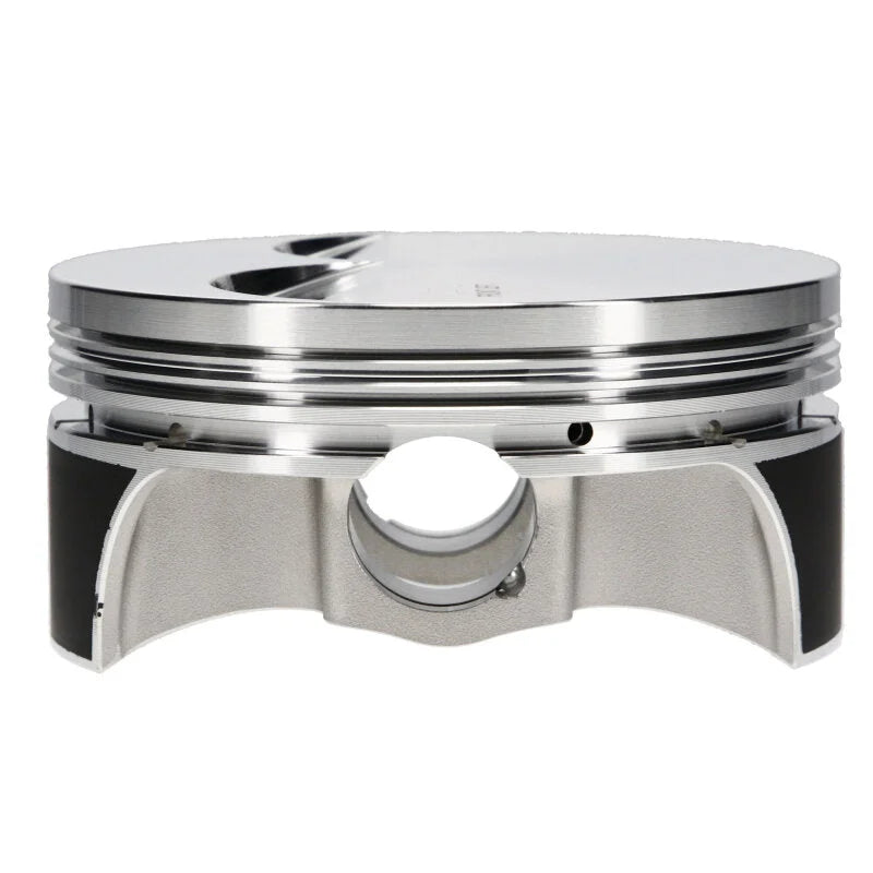 JE Pistons Chevrolet LS Gen III/IV 4.005in Bore 1.300in CH -5.00 CC Piston Set - Installation View