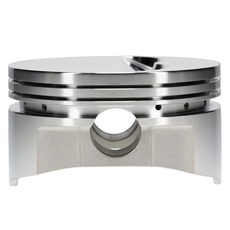 JE Pistons Chevrolet Small Block 4.030in Bore 1.125in CH -5.00 CC Piston Kit - Installation View