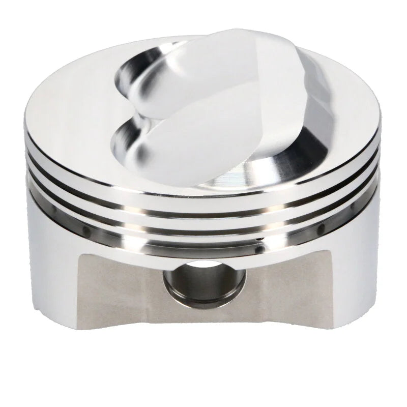 JE Pistons Chevrolet Small Block 4.030in Bore 1.125in CH -7.00 CC Piston Set - Back View