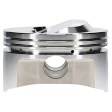 Load image into Gallery viewer, JE Pistons Chevrolet Small Block 4.030in Bore 1.125in CH -7.00 CC Piston Set - Installation View