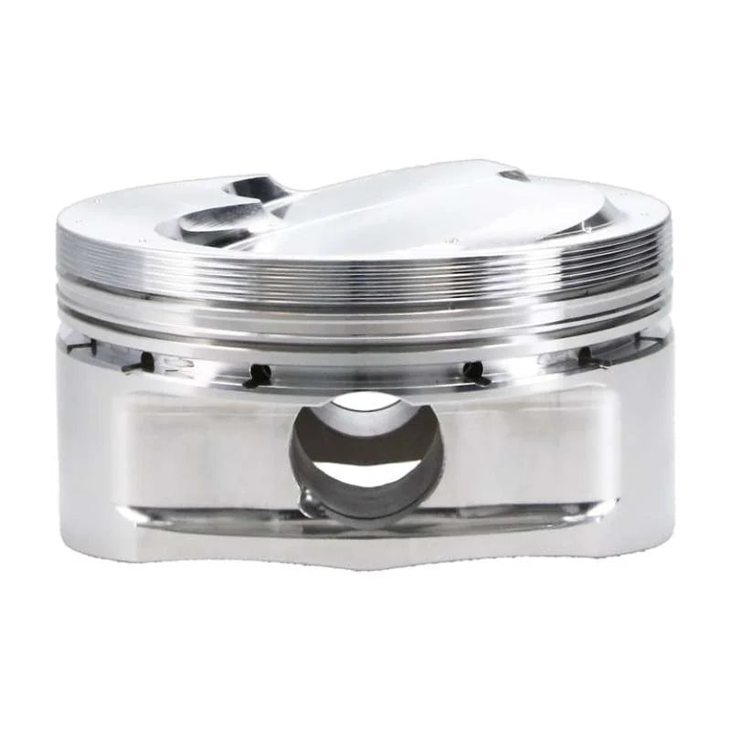 JE Pistons Chevrolet Small Block  4.125in Bore 1.062in CH -4.50 CC  Piston Kit - Set Of 8 - Back View
