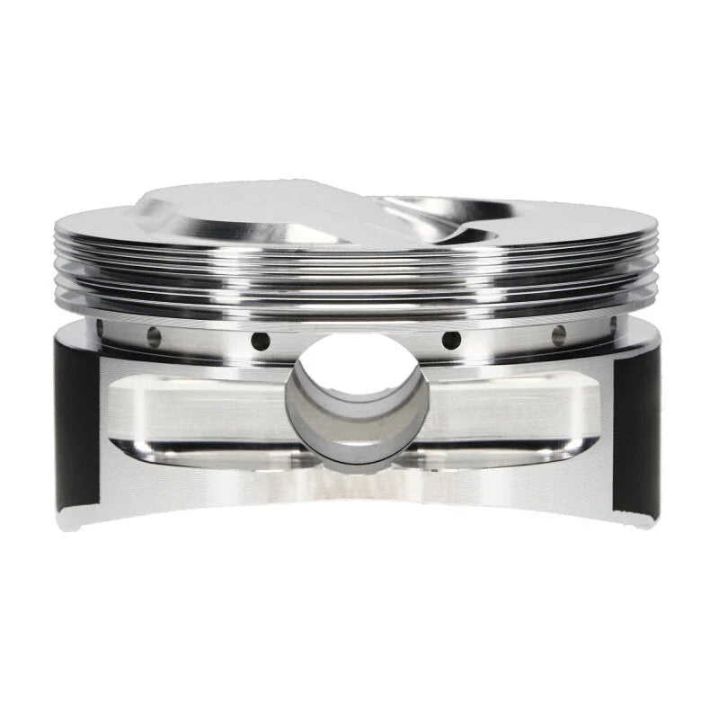 JE Pistons Chevrolet Small Block Left Piston 4.155in Bore 1.062in CH 3.30 CC Dome - Single - Side View