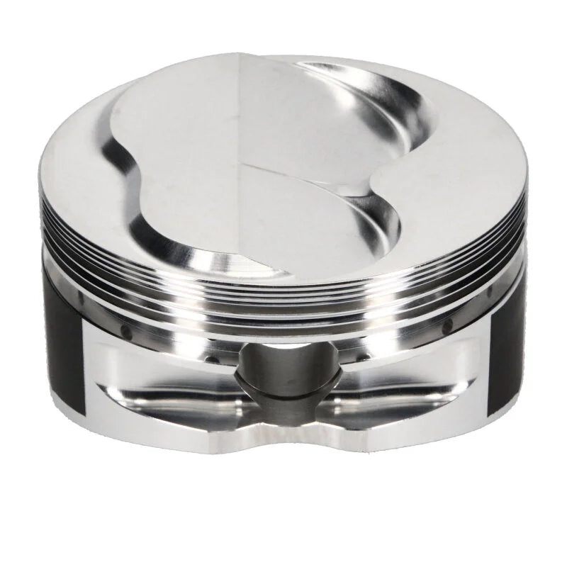 JE Pistons Chevrolet Small Block Left Piston 4.155in Bore 1.062in CH 3.30 CC Dome - Single - Back View
