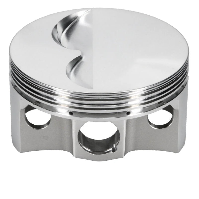 JE Pistons Chevy Small Block 4.030in Bore -3.8cc (Right Side) - Single Piston - Installation View