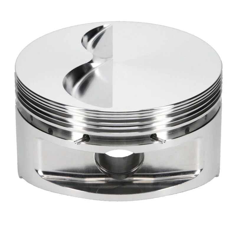 JE Pistons Chevy Small Block 4.040in Bore -5.0cc (Left Side) Single Piston - Side View