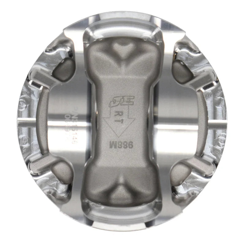 JE Pistons ECOBOOST V6 3.5 9:1 Set of 6 Pistons - Installation View