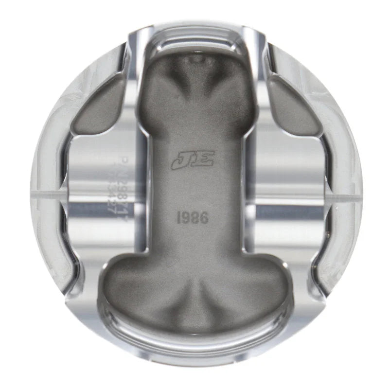 JE Pistons FORD ZETEC 2.0KIT Set of 4 Pistons - Back View