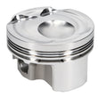 Load image into Gallery viewer, JE Pistons Ford 2.3L EcoBoost 88mm Bore -7.6cc Dish Piston Kit (Set of 4 Pistons) - Back View