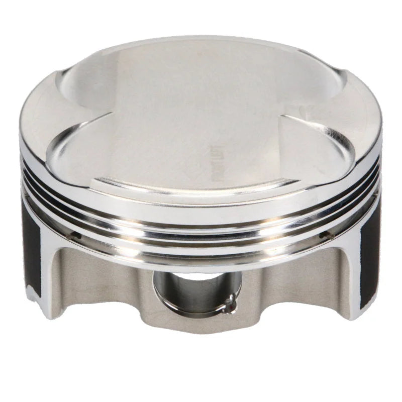 JE Pistons Ford GT350 Voodoo 5.2L Modular 3.701 Bore 12.5:1 CR -8.9cc Dish Piston (Single-Right) - Side View