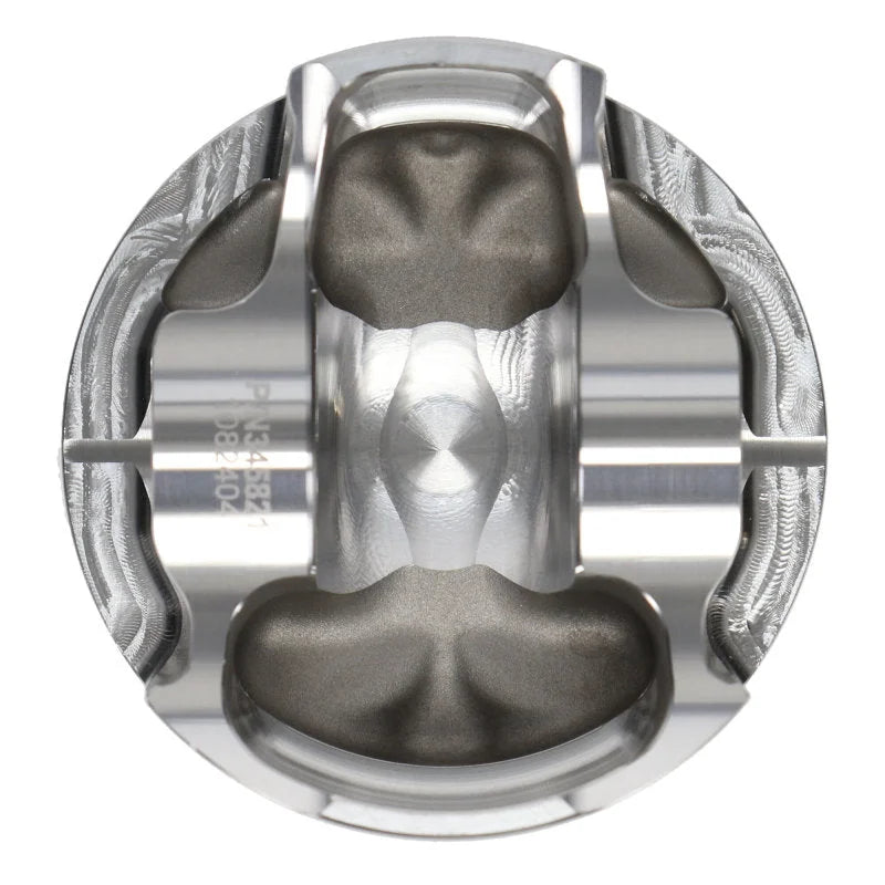 JE Pistons GM 2.0L Turbo ECOTEC LTG 86mm Bore 9.5:1 CR -1.5cc Dish Piston (Set of 4) - Back View