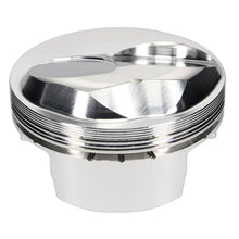 Load image into Gallery viewer, JE Pistons GM 4.500in Bore Dome Pistons - Set of 8 - Side View