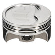 Load image into Gallery viewer, JE Pistons GM LS 4.070in Bore .010 LS3 SRP Pro 2618 Inverted Dome/Dish Pistons - Set of 8 - Back View
