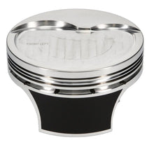 Load image into Gallery viewer, JE Pistons GM LS 4.070in Bore .010 LS3 SRP Pro 2618 Inverted Dome/Dish Pistons - Set of 8 - Installation View