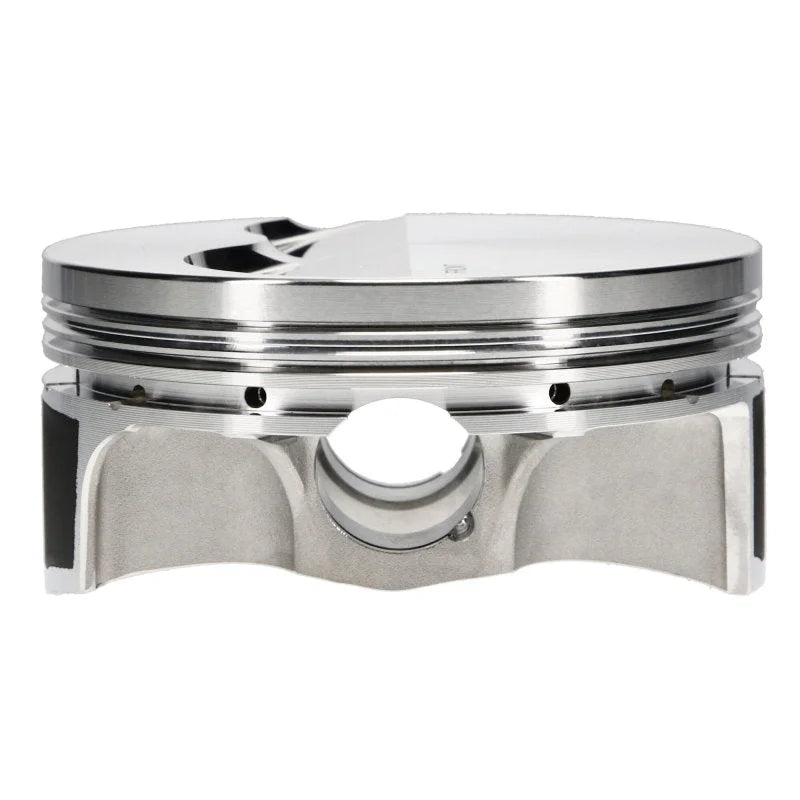 JE Pistons GM LS ASYM FSR Flat Top 3.900 STRK 4.010 Bore - Set of 8 - Side View