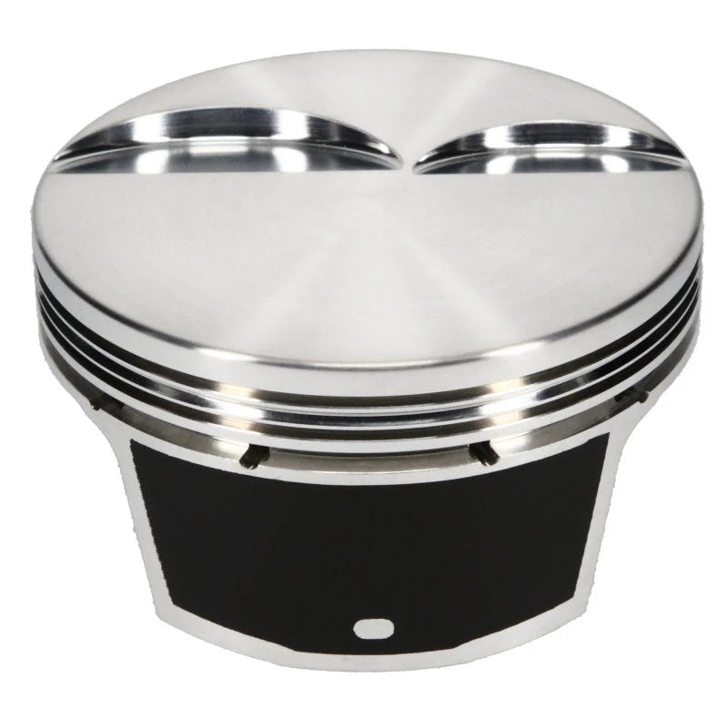 JE Pistons GM LS1 FT 6.098 Rod 3.898in Bore -2cc Dish - Set of 8 - Side View