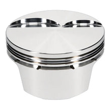 Load image into Gallery viewer, JE Pistons GM LS1 FT 6.125in Rod 3.905in Bore -30.2cc Dish - Set of 8 - Installation View