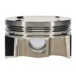 Load image into Gallery viewer, JE Pistons HONDA H22 9:1 KIT Set of 4 Pistons - Back View