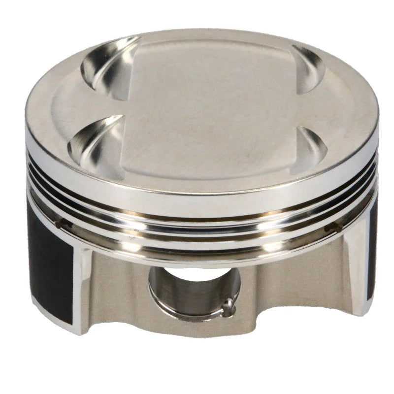 JE Pistons HONDA H22 9:1 KIT Set of 4 Pistons - Side View