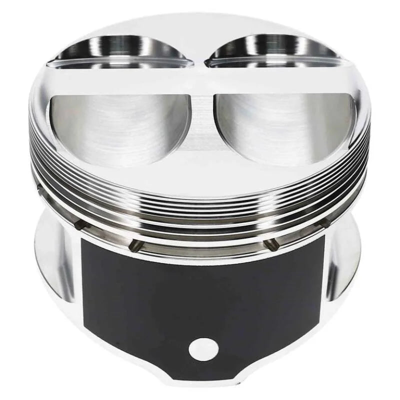 JE Pistons HONDA H22A1 DOME KIT Set of 4 Pistons - Side View