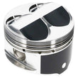 Load image into Gallery viewer, JE Pistons HONDA H22A1 DOME KIT Set of 4 Pistons - Back View