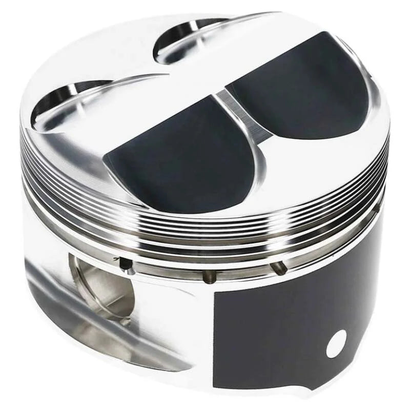 JE Pistons HONDA H22A1 DOME KIT Set of 4 Pistons - Back View