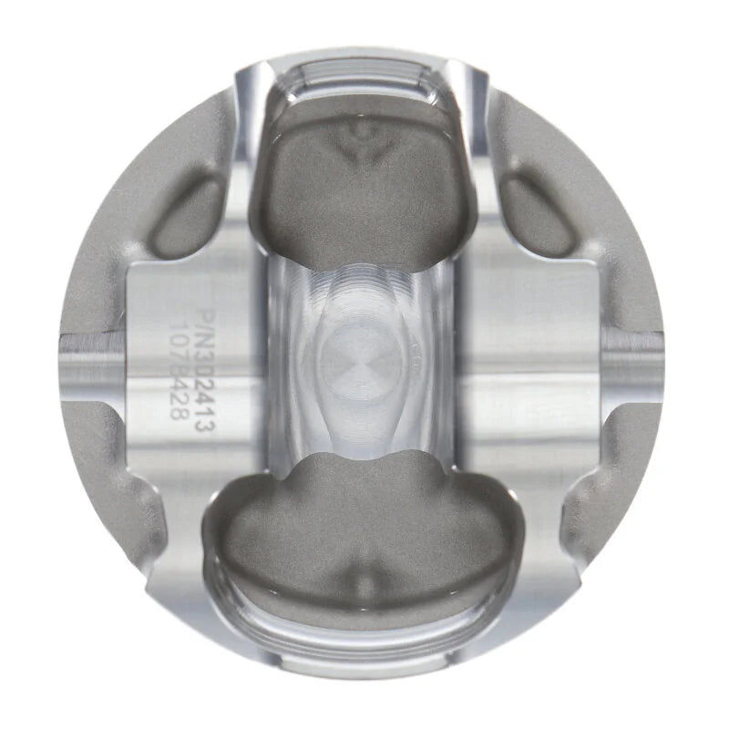 JE Pistons Honda B Series 82.50mm Bore 8.60cc Dome Piston Kit (Set of 4) - Back View