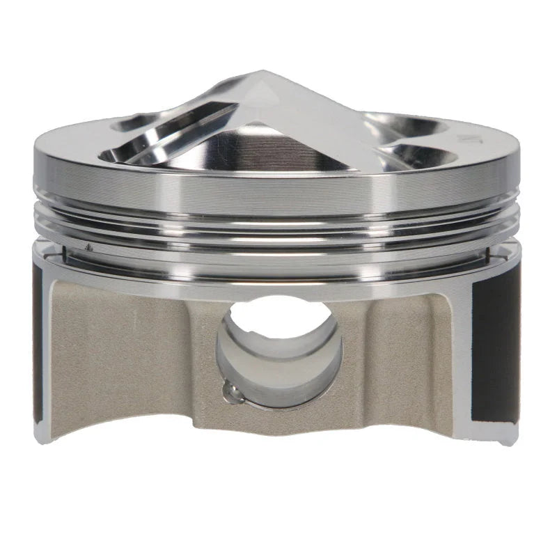 JE Pistons Honda B16A1/A2/A3 82.0mm Bore 9.0:1 CR -2.2cc Dome Piston Kit (Set of 4) - Installation View