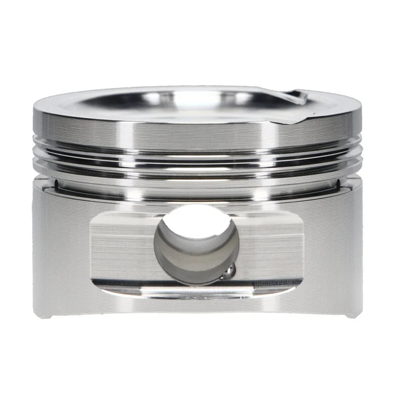 JE Pistons Honda Fit L15A 73.5mm Bore -4.8cc Dome 11.5:1 CR Piston Kit (Set of 4 Pistons) - Installation View