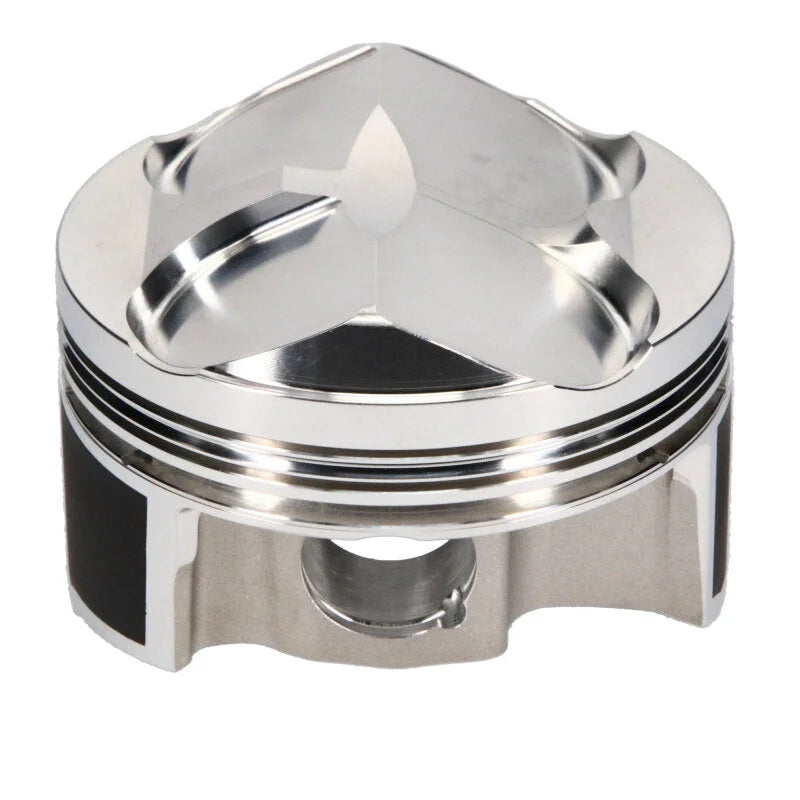 JE Pistons Honda K24A2 87mm Bore 2.04cc 10.0:1 CR Kit - Set of 4 Pistons - Back View
