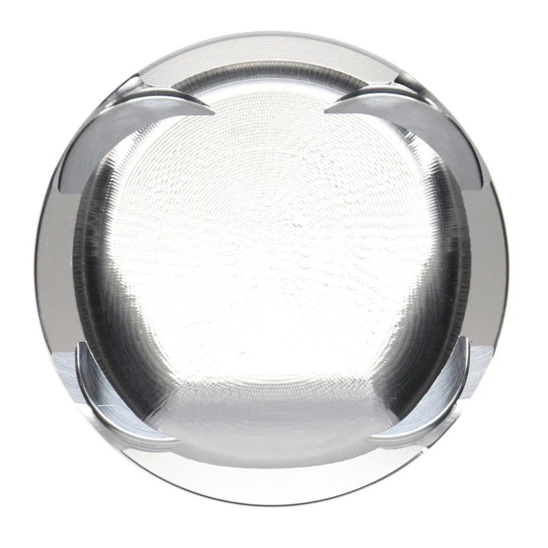 JE Pistons Honda L15B Turbo 73.5mm Bore 10.3:1 CR -10.1cc Dome Piston Set - Set of 4 - Side View