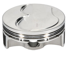 Load image into Gallery viewer, JE Pistons LS ASYM DM 4000STRKR Set of 8 Pistons - Back View
