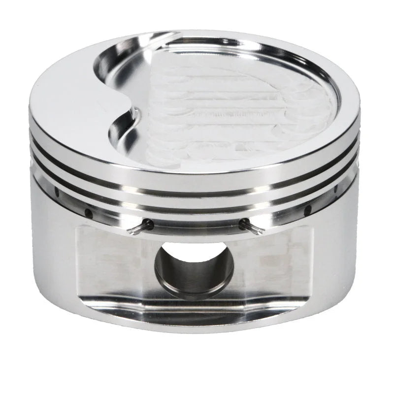 JE Pistons NASCAR CANADA CHRY Set of 8 Pistons - Side View