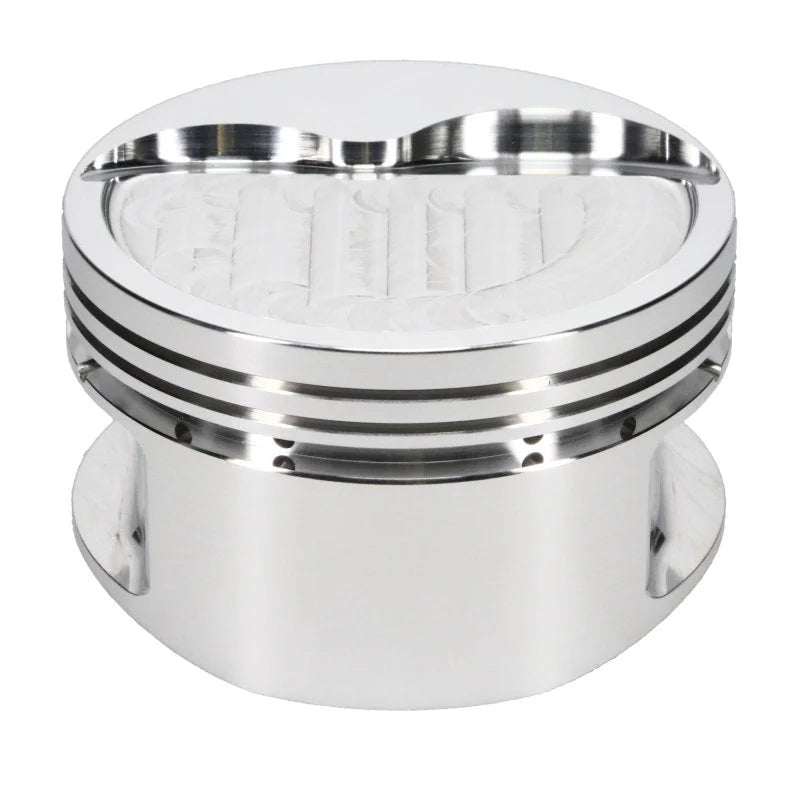 JE Pistons NASCAR CANADA CHRY Set of 8 Pistons - Back View
