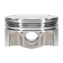 Load image into Gallery viewer, JE Pistons Nissan VG30 87mm Bore 9.0:1 -5.5cc Dome Piston Kit (Set of 6) - Installation View