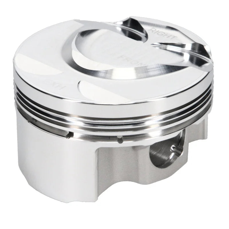 JE Pistons Nissan VR30DDTT 86mm Bore 10.2:1 CR -3cc Dish - Set of 6 - Additional View 5