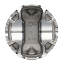 Load image into Gallery viewer, JE Pistons Nissan VR30DDTT 86mm Bore 10.2:1 CR -3cc Dish - Set of 6 - Additional View 7