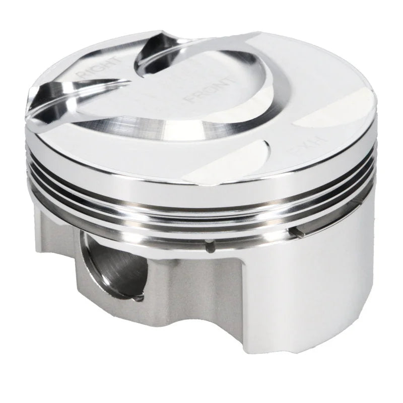 JE Pistons Nissan VR30DDTT 86mm Bore 10.2:1 CR -3cc Dish - Set of 6 - Additional View 9