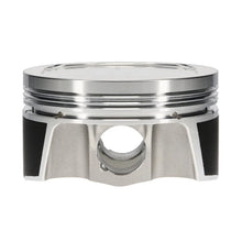 Load image into Gallery viewer, JE Pistons Nissan VR38DETT 95.5mm Bore 94.4mm Stroke -12cc Dome Stroker Piston KIT (Set of 6) - Side View
