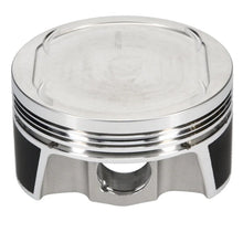 Load image into Gallery viewer, JE Pistons Nissan VR38DETT 95.5mm Bore 94.4mm Stroke -12cc Dome Stroker Piston KIT (Set of 6) - Installation View