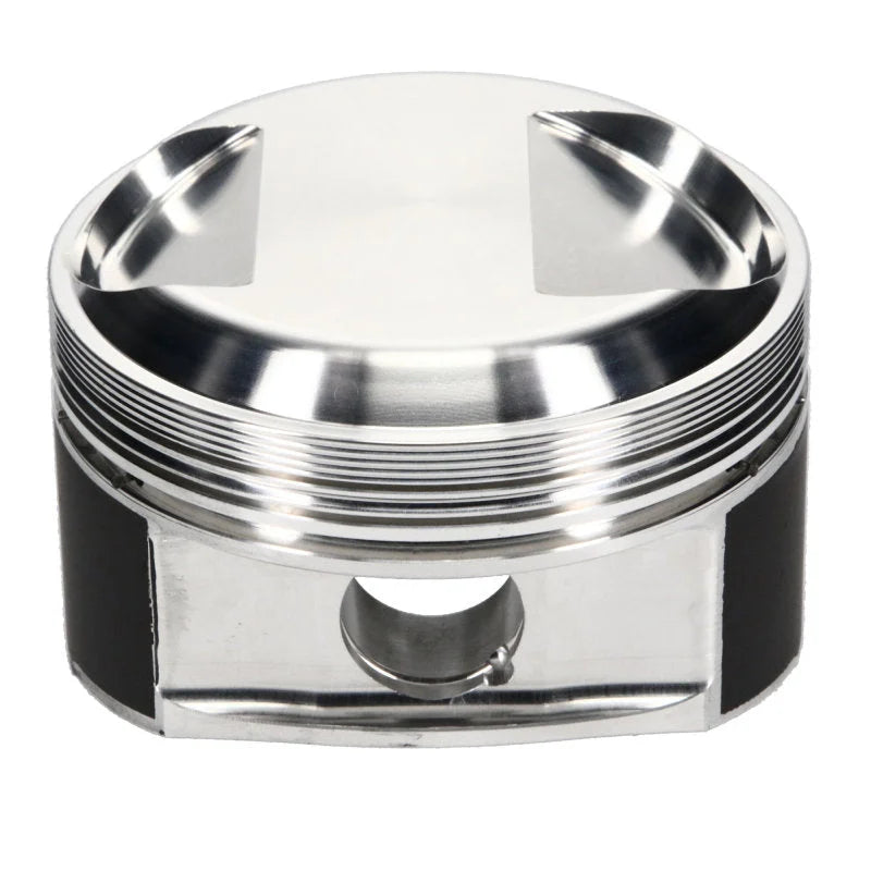 JE Pistons Porsche 911 3.0L 98mm Set of 6 Pistons - Installation View
