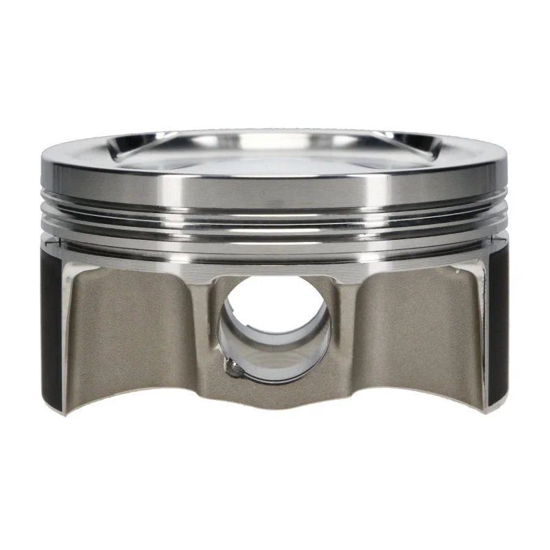 JE Pistons Porsche 996 / 997 3.6L Twin Turbo 100mm Bore -25.5cc Dish 9.4:1 CR - Set of 6 - Side View