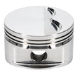 Load image into Gallery viewer, JE Pistons SB CHRY FLAT TOP Set of 8 Pistons - Side View