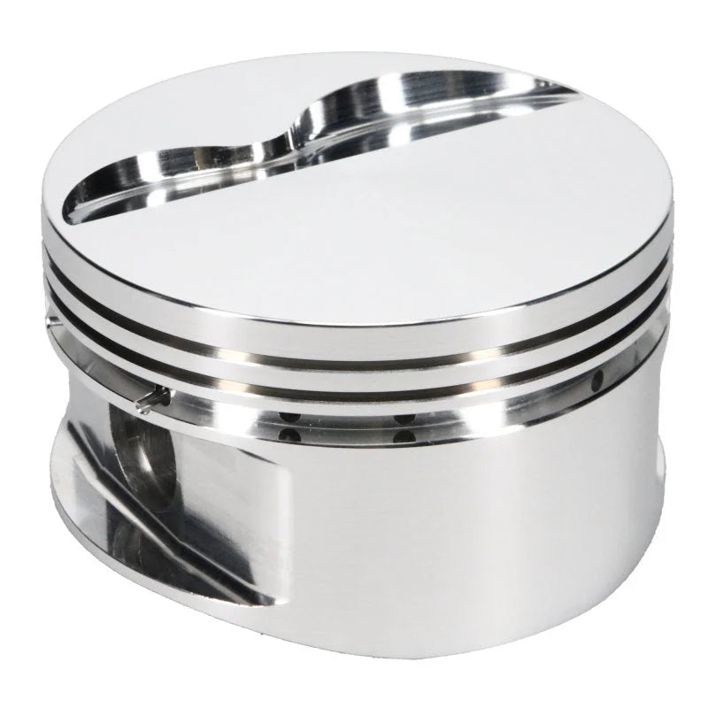 JE Pistons SB CHRY FLAT TOP Set of 8 Pistons - Back View