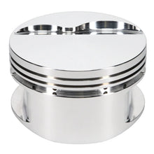 Load image into Gallery viewer, JE Pistons SB CHRY FLAT TOP Set of 8 Pistons - Side View