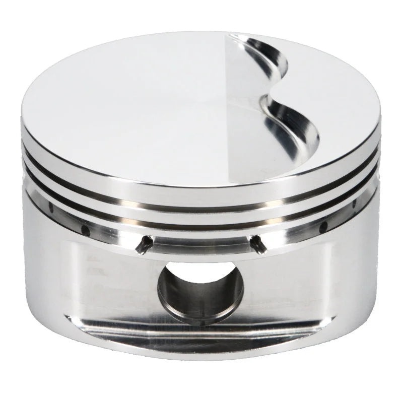 JE Pistons SB CHRY FLAT TOP Set of 8 Pistons - Back View