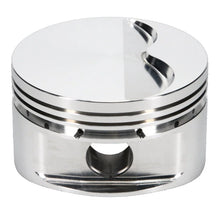 Load image into Gallery viewer, JE Pistons SB CHRY FLAT TOP Set of 8 Pistons - Back View