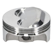 Load image into Gallery viewer, JE Pistons SBC 400 FSR DOME Set of 8 Pistons - Side View